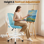 Primy Drafting Chair Tall Office Chair - Image 6