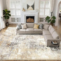 LOONGRUG 12x18 Area Rug Washable Large Neutral Modern Living Room Rugs | by LOONGRUG