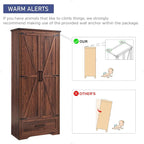 JXQTLINGMU Farmhouse Kitchen Pantry Cabinet - Image 7