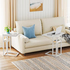 HOOBRO Foldable End Table, C Shaped Side Table - Image 2