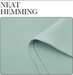 NICETOWN Blackout Curtains for Bedroom, Aqua Blue, 1 Pair, 62 by 63-inch - Image 6