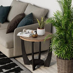 COZAYH Rustic Farmhouse End Table - Image 8