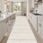 cotiled Hallway 2.6x8 Runner Rugs Washable Boho Moroccan Soft Rug | Solve - Image 7