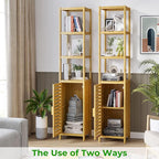 VIAGDO Storage Tall Slim Cabinet - Image 7