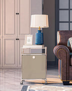 Elegant Matte Storage Cart - Image 6