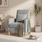 COLAMY Mid-Century Modern Upholstered Accent Chair - Image 12