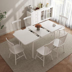 Muwuele Solid Wood Extendable Dining Table - Image 9