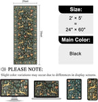 DUKINO 2x5 Rug for Hallway, Washable Animal Runner Rug Non Slip, Stain Resistant - Image 2