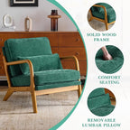 Karl home Mid Century Modern Accent Chair - Image 4