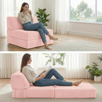 Kasunpul Folding Sofa Bed with Pillow, Memory Foam Fold Out Chair Bed, - Image 4