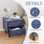 Nightstand, Farmhouse Bedside Table - Image 7