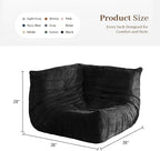 Bean Bag Chair, Memory Foam Bean Bag Chairs - Image 3