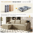 96" Sectional Couches for Living Room Cloud Couch Sofa - Image 4