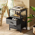 Huuger Night Stand Set of 2, Nightstand - Image 2