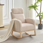 GAOMON Rocking Chair Glider for Nursery, Comfy Rocker Nursery - Image 8