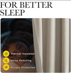 NICETOWN 100% Blackout Curtains 63 inches Long - Image 6