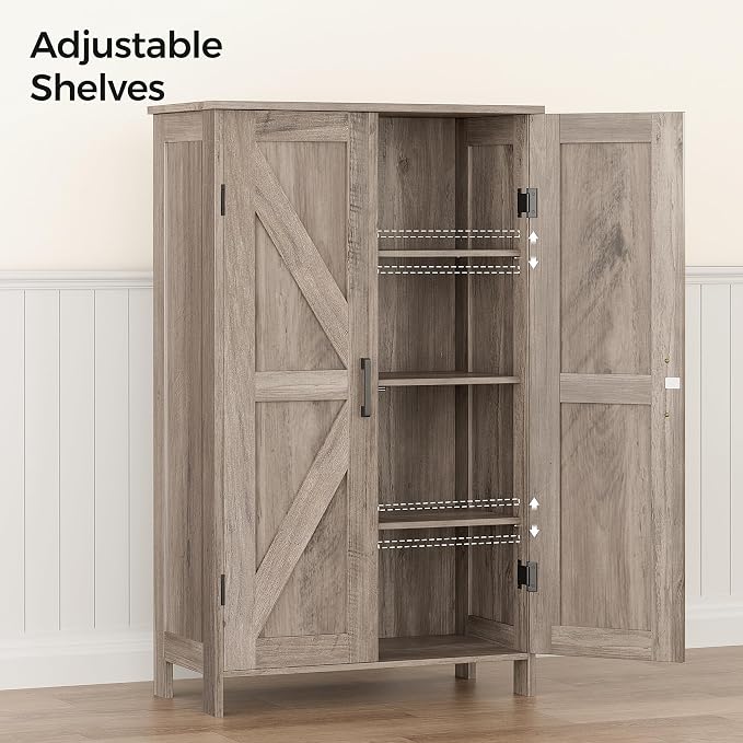Homleke Farmhouse Bathroom Cabinet - Image 5