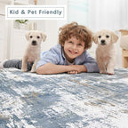 8x10 Washable Area Rugs for Living Room, Dining Room, Playroom - Image 6