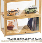 MoNiBloom 67.5" Curio Display Cabinet - Image 5