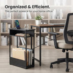 Narrow Side Table, 3-Tier Slim End Table - Image 7