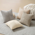 MIULEE Neutral Decorative Throw Pillow Covers 20x20 Inch Set of 4 - Image 6
