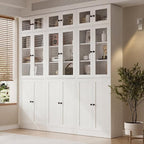 TUSY 85.5" Modern Tall Bookcase - Image 6