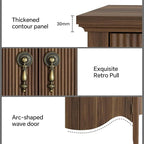 FUSUNBAO 40" Retro Buffet Cabinet - Image 5