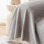 DREAMINGO Bubble Textured Cooling Sofa Cover, Ice Silk Breathable Couch Cover - Image 5