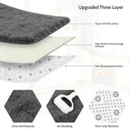 9x12 Area Rug Fluffy Shaggy Ultra Soft Faux Fur Non-Slip Machine Washable Carpet - Image 5