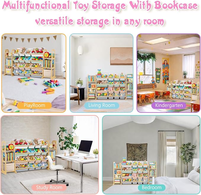 Kids Toy Storage Organizer - Image 7