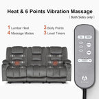MCombo Zero Gravity Power Reclining Sofa - Image 7