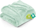Utopia Bedding Soft Fleece Bed Blanket King Size Mint Green | Microfiber Plush by UTOPIABEDDING