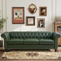 LEVNARY Chesterfield Sofa, 3 Seater Tufted Couch by LEVNARY