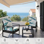CALBODE 12Pcs Stretch Patio Cushion Covers Outdoor Couch Cover Replacement - Image 7