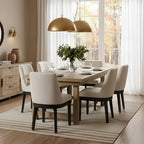 RIVOVA Modern Dining Chairs Set of 6 Comfortable Dining Room Chairs by RIVOVA