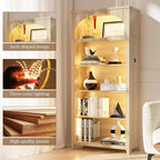 Dystler 5-Tier Arched Bookshelf - Image 7