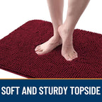 OLANLY Dog Door Mat for Muddy Paws 30x17, Super Absorbent Chenille Mud Mat | - Image 4