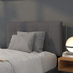 Flash Furniture Bedford Tufted Upholstered Twin Size Headboard in Dark Gray by FlashFurniture