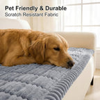 Smiry Couch Cover for Dogs, Non Slip Washable Sofa Protector for Pets | Soft - Image 3