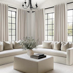 Long Curtains 108 inch Long 2 Panels, Total Blackout Curtain Wide Elegant - Image 5
