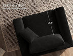 ohllob 48.6" Single Sofa, Small Boneless Couches - Image 3