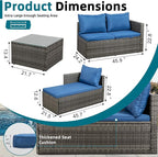 SUNLEI 4-Piece Patio Furniture Set - Image 2