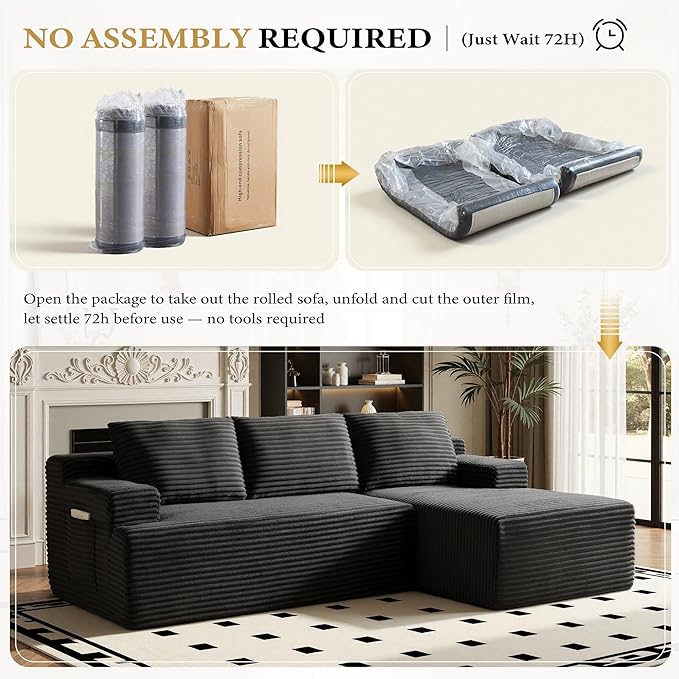 Sectional Couches for Living Room Cloud Couch Sofa - Image 5