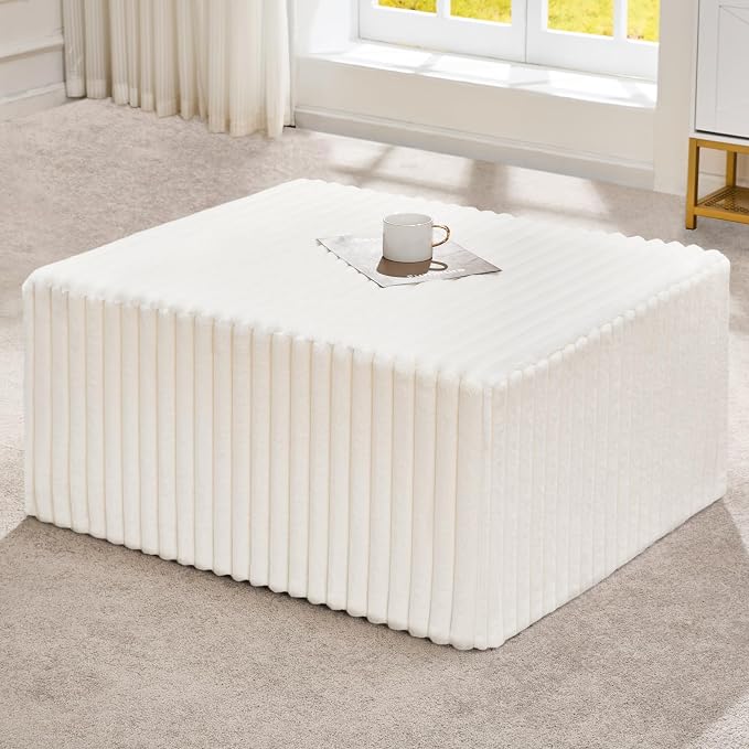 Hobestluk Rectangle Ottoman Memory Foam Footrest by YourHomeDeservesMore