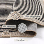 Lahome Rainbow Easy Jute Welcome Mat - Image 4