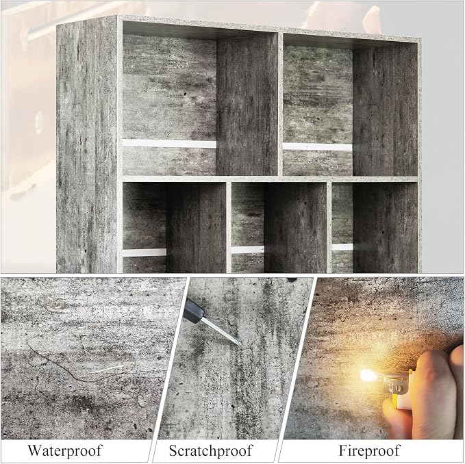 LEYAOYAO Bookshelf Cube Storage Organizer, 3 Tier Bookcase - Image 5