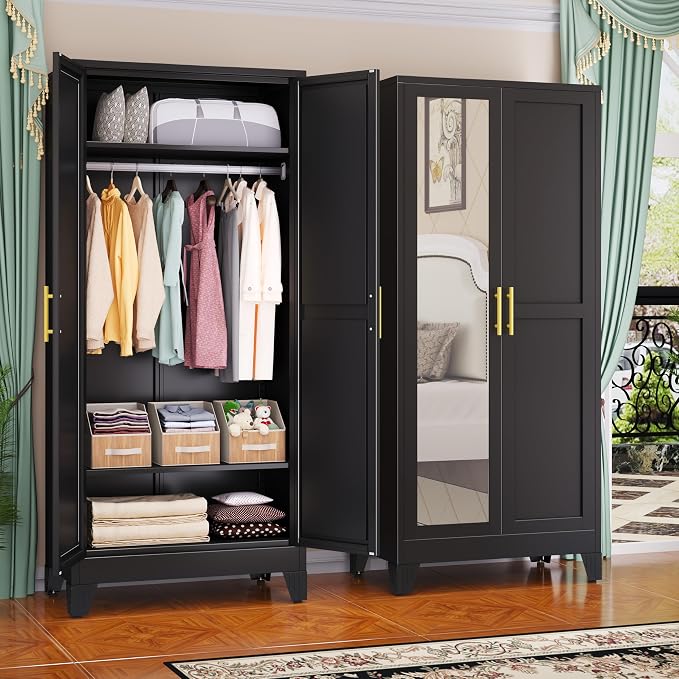 GAIOUS Metal Wardrobe Cabinet by GAIOUS