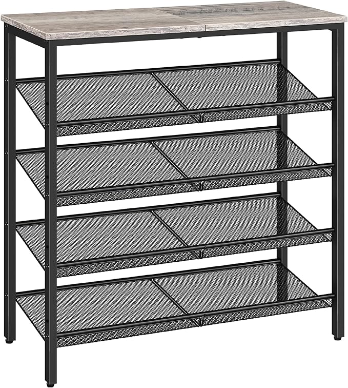 HOOBRO Shoe Rack for Entryway, 5-Tier Shoe Organizer by HOOBRO