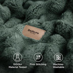 Bedsure 3D Fleece Bubble Blanket - Image 5