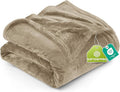 Utopia Bedding Ultra Soft Fleece Bed Blanket Twin Size Camel | Microfiber Plush by UTOPIABEDDING